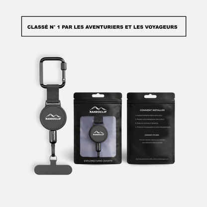 RandoClip Pro — Plus jamais de téléphone cassé