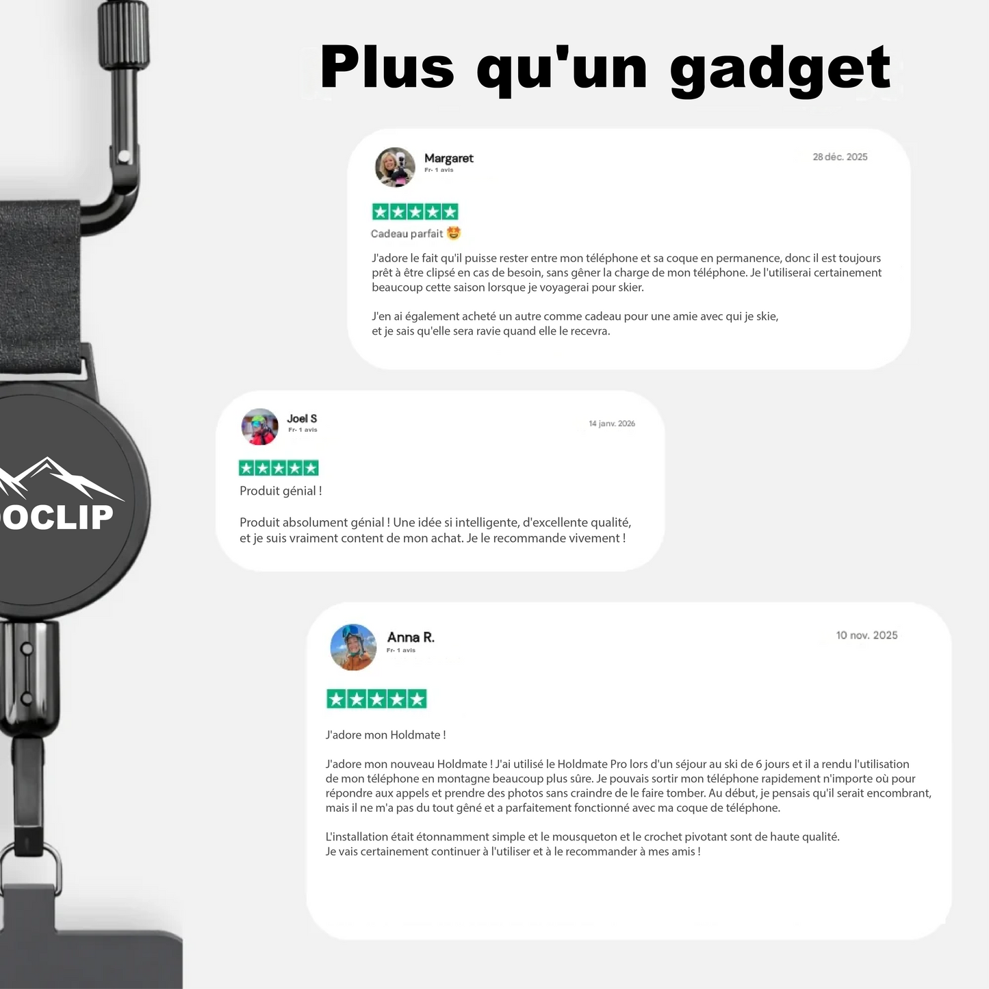 RandoClip Pro — Plus jamais de téléphone cassé