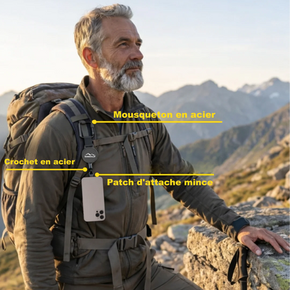 RandoClip Pro — Plus jamais de téléphone cassé